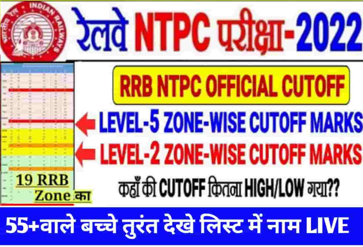 RRB NTPC CBT 2 Cut Off