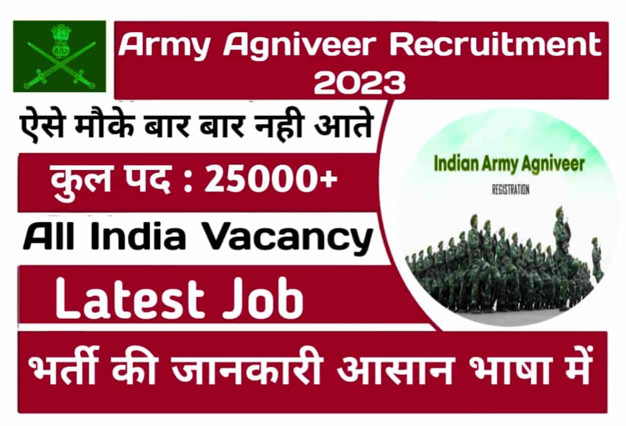 ​Indian Army Recruitment 2023