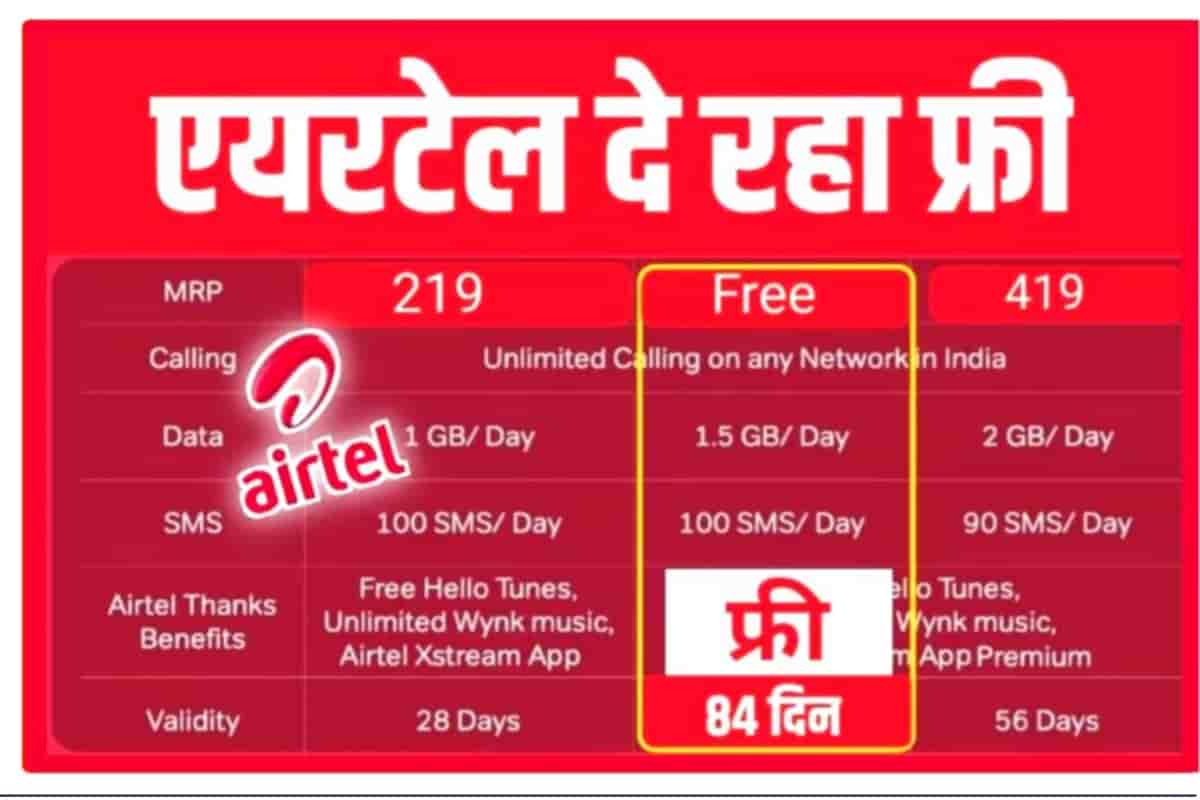 Airtel One Year LO Recharge Plan 2023