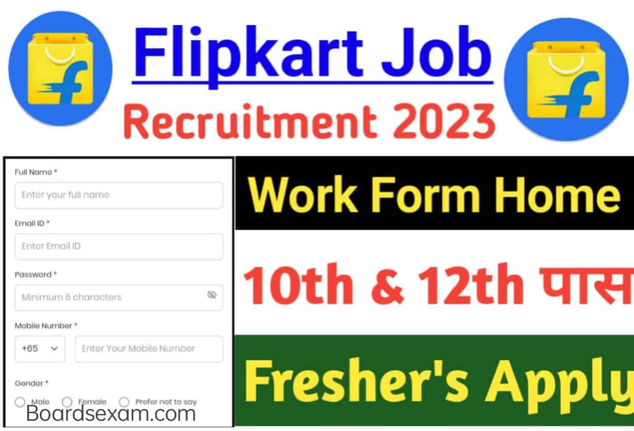 Flipkart Part Time Job Work From Home 2023
