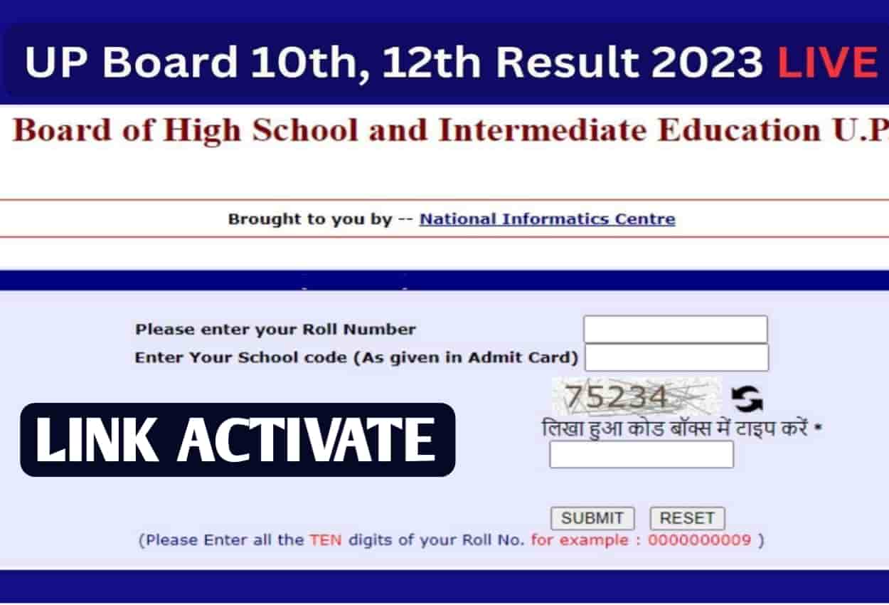 UP Board 10th, 12th Result 2023 LIVE