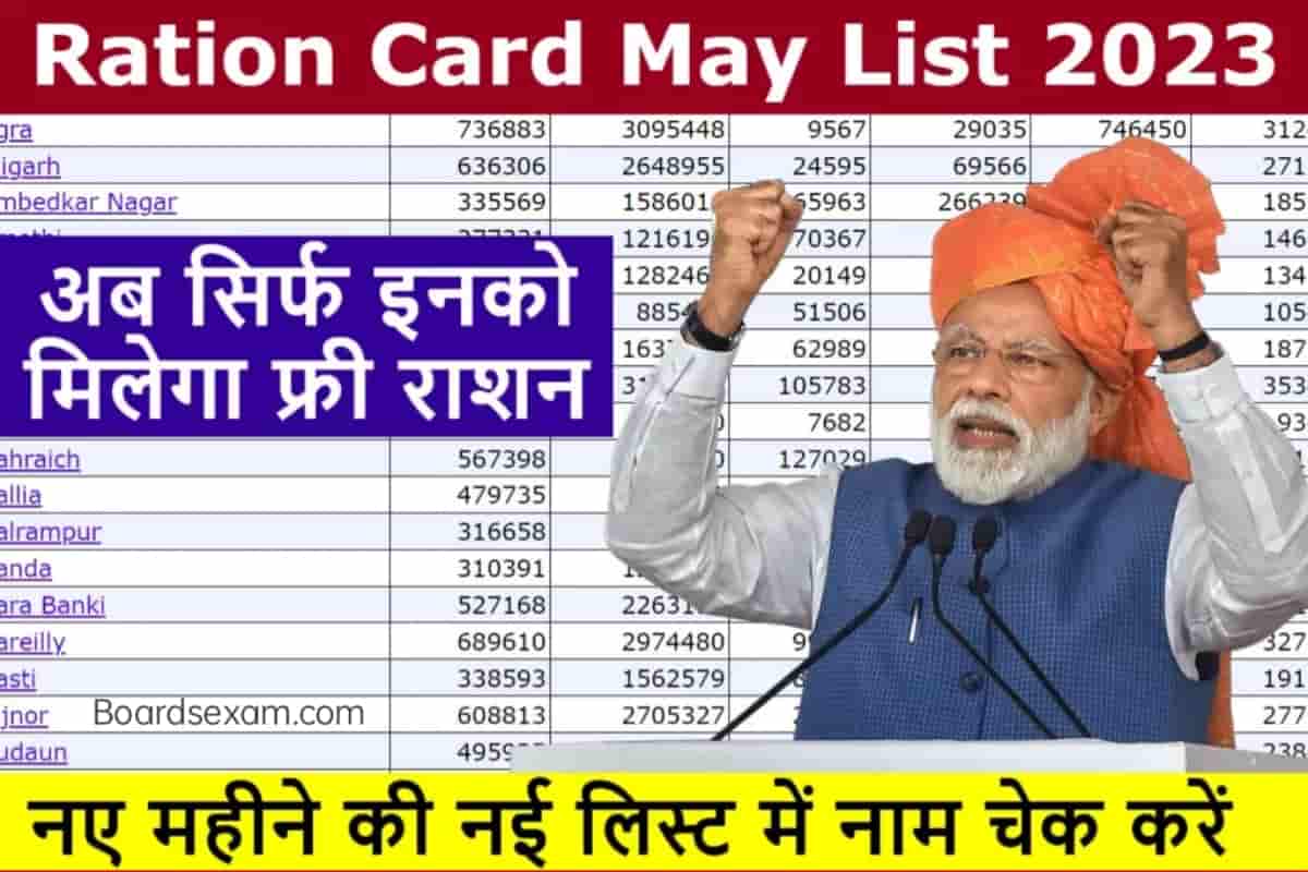 Ration Card May List 2023